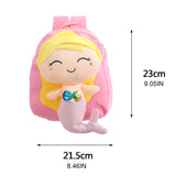 Girls Plush Rucksack Mini Backpack Cartoon Travel School Daypack