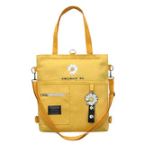 Canvas Girls School Bag Women Shoulder Backpack
