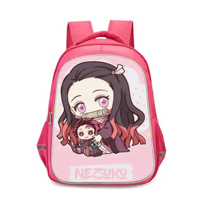Anime Children Backpack Lightweight Girls School Bag