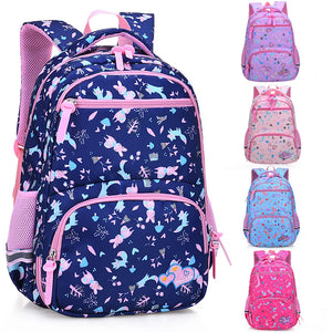 Girls School Bag Travel Backpack Satchel Shoulder Rucksack Bag 6-12 Years Old