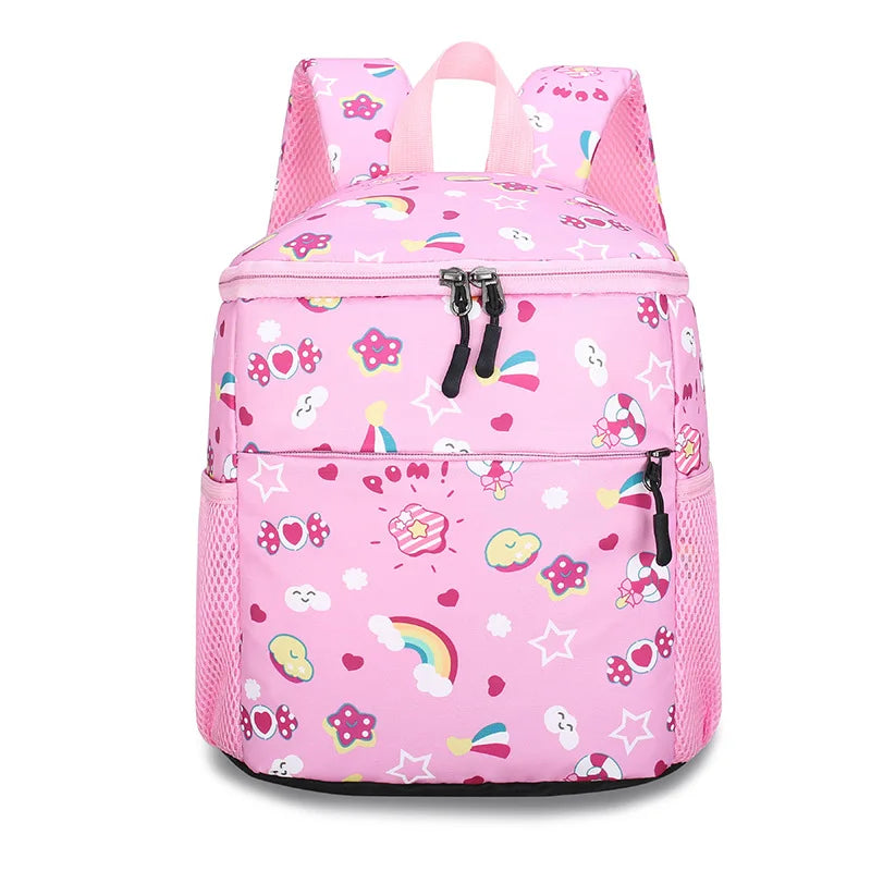 Girls School Bags Children Backpack High Capacity Waterproof Nylon Backpack