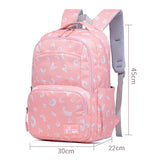 Sweet Print Girls School Backpack Large Capacity Student Bag