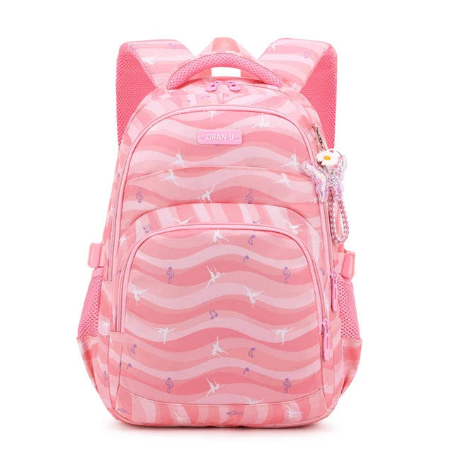 Camo Print Kids Elementary School Backpack Waterproof Bookbag