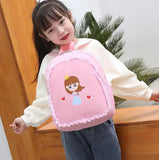 Girls Cartoon Kindergarten Backpack Princess Travel Bag