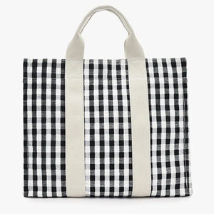 Girls Shopping Large Capacity Handbags Ladies Casual Canvas Shoulder Bag