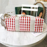 Girls Shopping Large Capacity Handbags Ladies Casual Canvas Shoulder Bag