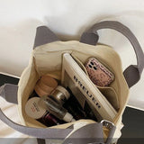 Women's Large Capacity Tote Bag Canvas Shoulder Bag