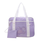 Anime Cosplay Shoulder Bag with Multiple Pockets