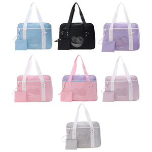 Anime Cosplay Shoulder Bag with Multiple Pockets