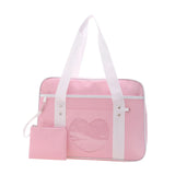 Anime Cosplay Shoulder Bag with Multiple Pockets