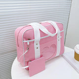 Girls Shoulder Bag Music Festival Travel Bag Zipper Closure