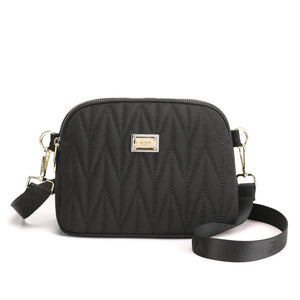 Small Crossbody Bags for Women Nylon Shoulder Bag Multi-Pocket Purses