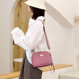 Small Crossbody Bags for Women Nylon Shoulder Bag Multi-Pocket Purses