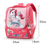 Unicorn Backpack with Reflective Strip for Girls