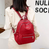 Girls Waterproof Travel Backpack Anti-theft Shoulder Bag