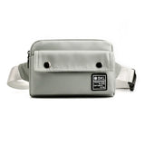 Women Nylon Sports Waist Bag Hip Chest Crossbody Tote