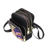 Printed Nylon Crossbody and Shoulder Bags Mini Square Bags For Phone Exchanges