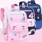 Girls' Primary School Backpack for Children Orthopedic 1st Grade School Bag