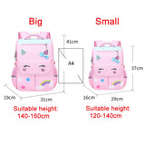 Girls' Primary School Backpack for Children Orthopedic 1st Grade School Bag