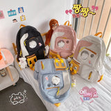 Pink School Backpack for Girls Women Shoulder Bags Travel Backpack