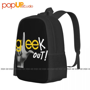 Glee Gleek Out Music Tv Show Athletic Heather Backpack