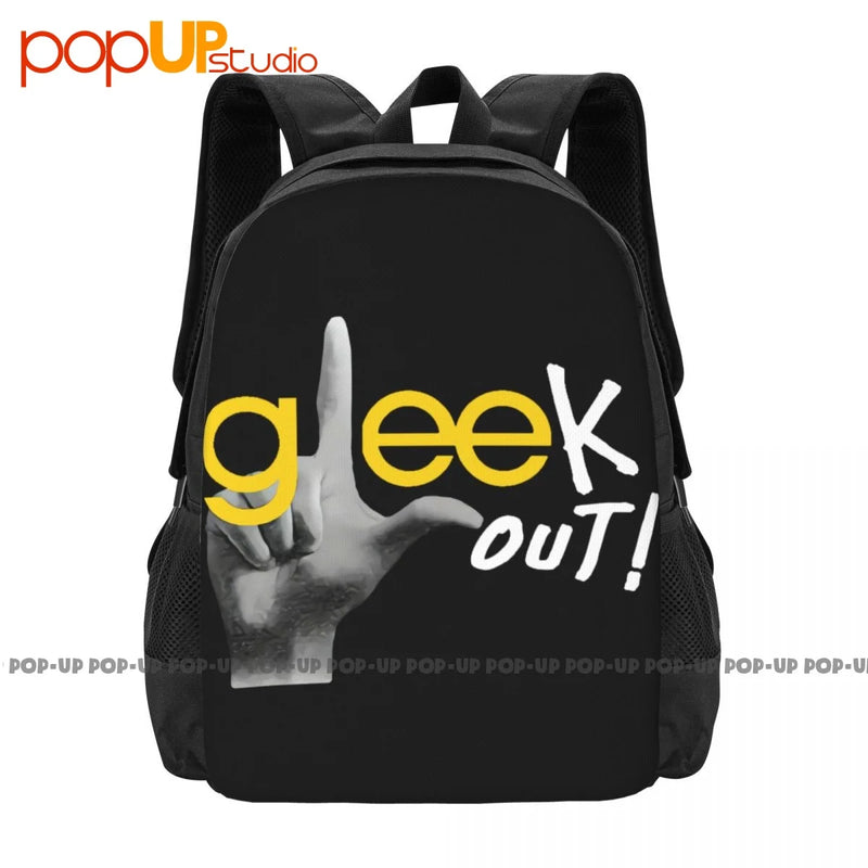 Glee Gleek Out Music Tv Show Athletic Heather Backpack