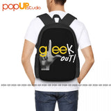 Glee Gleek Out Music Tv Show Athletic Heather Backpack