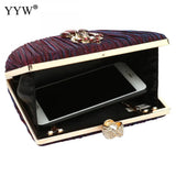 Glitter Top Handle Bag Diamond Party Clutch Purse