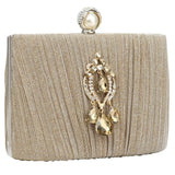 Glitter Top Handle Bag Diamond Party Clutch Purse