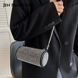 Glitter Rivet Handbags Mini PU Leather Women's Crossbody Bag