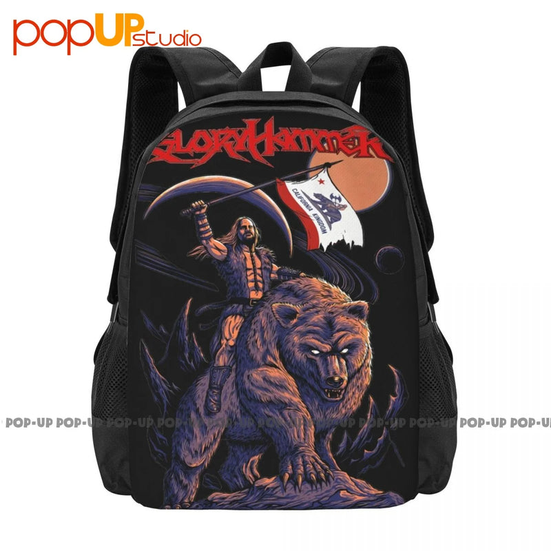 Gloryhammer Power Of Hoots Backpack - Large Capacity Gym Bag