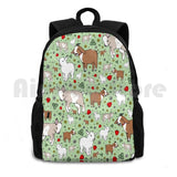 Goats Outdoor Hiking Backpack Waterproof Camping Travel Goats Goat Goat Goat