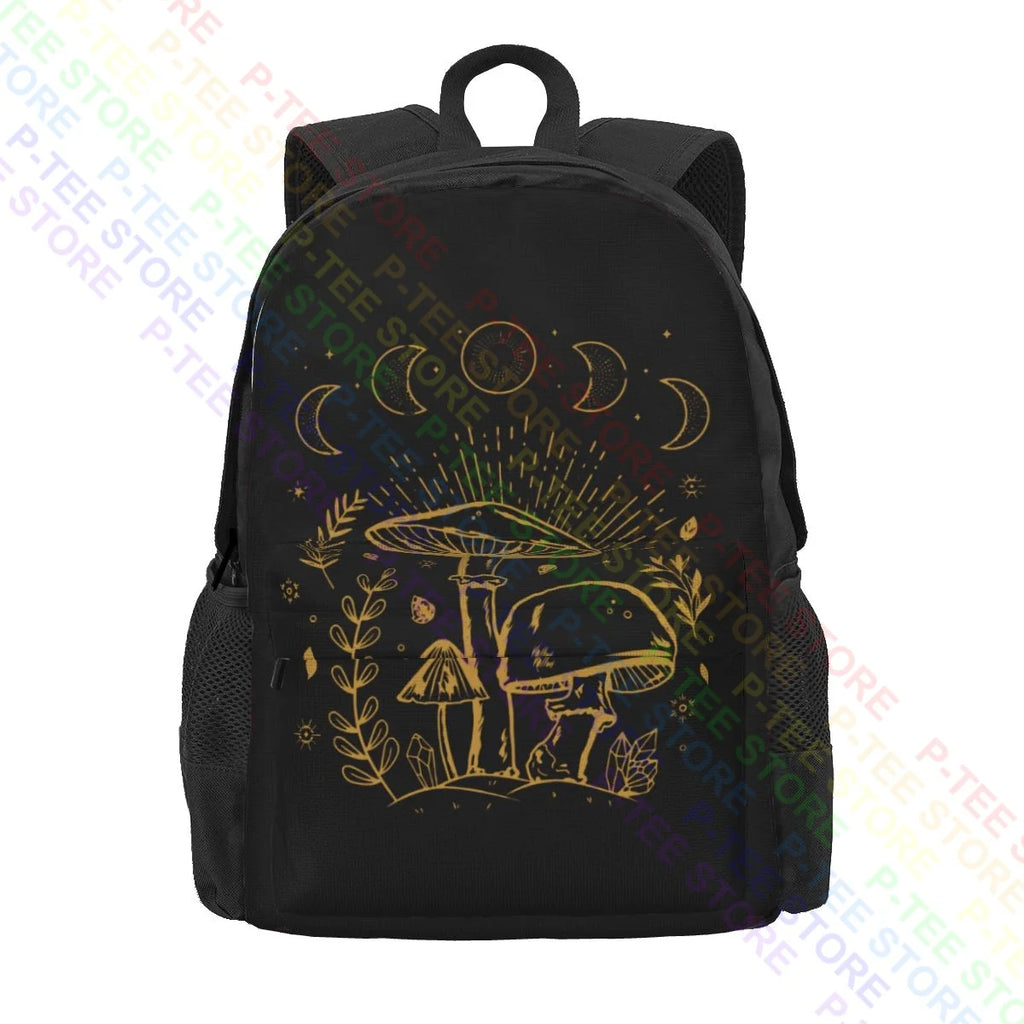Goblincore Dark Academia Mushroom Backpack