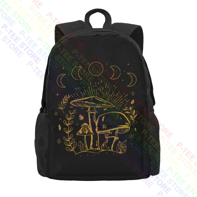 Goblincore Dark Academia Mushroom Backpack