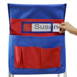 Canvas Seatback Organizers for Kids - Home and Classroom Storage
