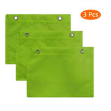 Magnetic Handy Storage Pouches 3 Pcs for Whiteboard Classroom Office