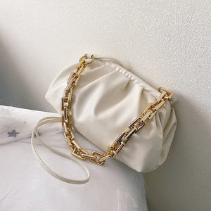 Chain Cloud Bag Dumpling Crossbody Handbag