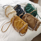 Chain Cloud Bag Dumpling Crossbody Handbag