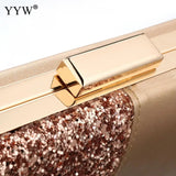 Sequined Glitter Clutch Bag Women Evening Shoulder Handbag
