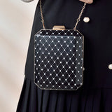Plaid Wedding Clutch Purse Women Handbags Shoulder Bag Party Bag
