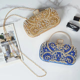 Women Rhinestone Diamond Clutch Mini Crossbody Bags