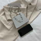 Vintage Mirror Handbag Shoulder Bag Evening Clutch Crossbody Bag