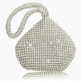 Soft Beaded Women Evening Bags Cover Open Style Bridal Handbags Purse