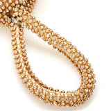 Soft Beaded Women Evening Bags Cover Open Style Bridal Handbags Purse