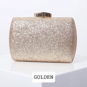 Golden Purse Clutches Sequin Cross Body Bag Party Handbag