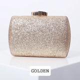 Golden Purse Clutches Sequin Cross Body Bag Party Handbag