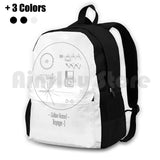 Golden Record-1 Outdoor Hiking Backpack Riding Climbing Sports Bag