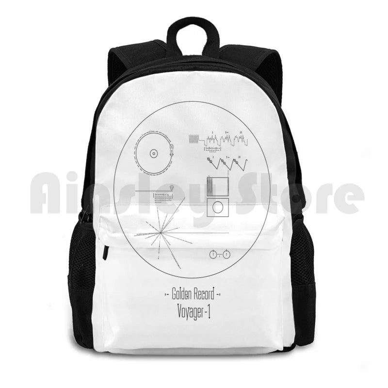 Golden Record-1 Outdoor Hiking Backpack Riding Climbing Sports Bag