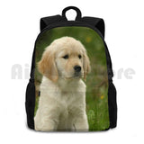 Golden Retriever Puppy Outdoor Hiking Backpack Riding Climbing Sports Bag