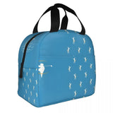 Golfers Golf Thermal Lunch Bag Funny Sport Portable Tote Work School Travel